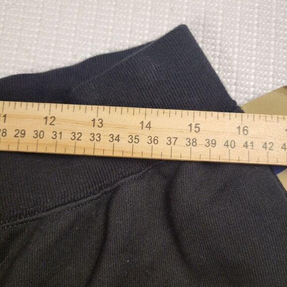 Champion Reverse Weave Men's Large Joggers Spellout Patch Black NWT - Picture 7 of 8